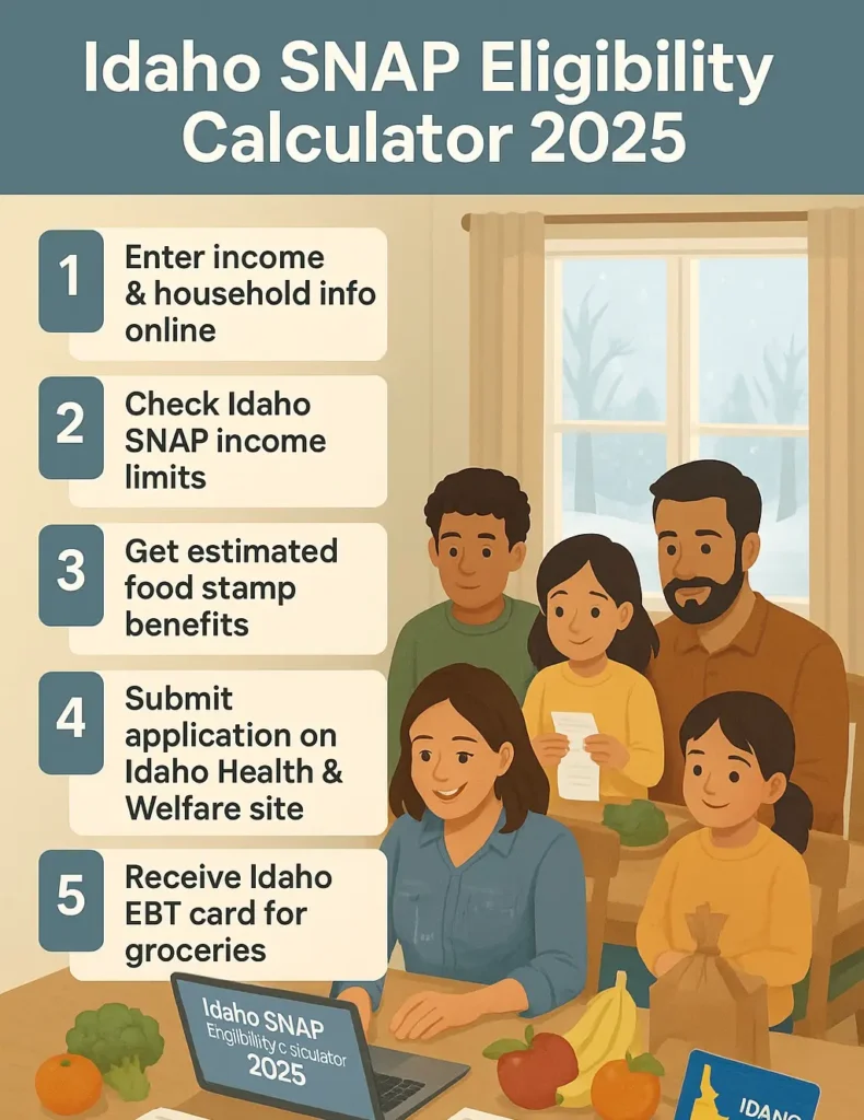 Idaho snap food stamp eligibility calculator