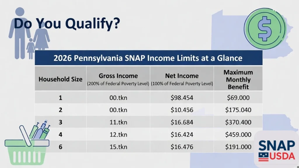 Pennsylvania food stamps eligibility