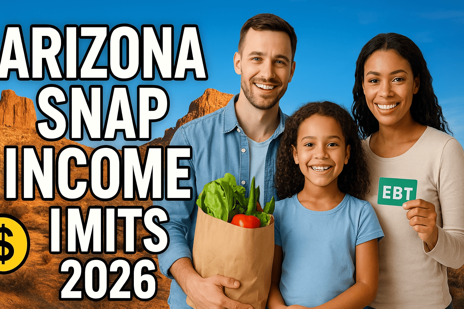 Arizona SNAP Income Limits 2026 — Eligibility, Benefits & Application