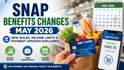 Food stamp changes may 2026