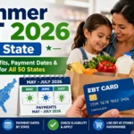 Summer ebt payment schedule