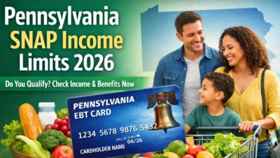 Pennsylvania food stamps Income Limits 2026